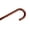 Rosewood Stain, variant on Alex Orthopedic Spiral Wood Cane with Tourist Handle in Black Stain - Stylish Walking Stick with Spiral Design for Men, Women and Seniors - One Size Fits All