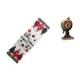 thumbnail image 1 of Camino De Mesa Con Forma De Globo Navideño, Estatua De Temporada, Invierno, Reutilizable, árbol De Navidad, Mantel, Reloj Moderno, Adorno Coleccionable Para Armario, Mesa De Centro Navideña,, 1 of 8