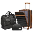 thumbnail image 1 of Joyway 3-Piece Front Opening Cover Carry-on Luggage Side Hooks TSA Lock Spinner Wheels YKK Zippers, 1 of 6