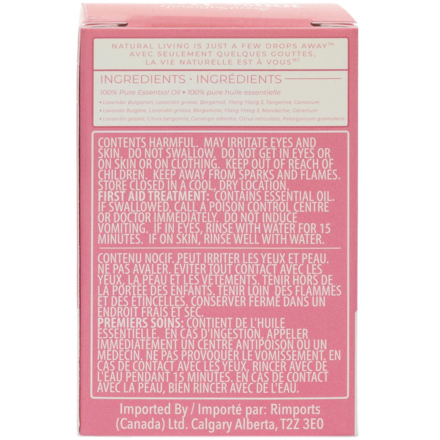 Huile Essentielle 100% ScentSationals - Contented