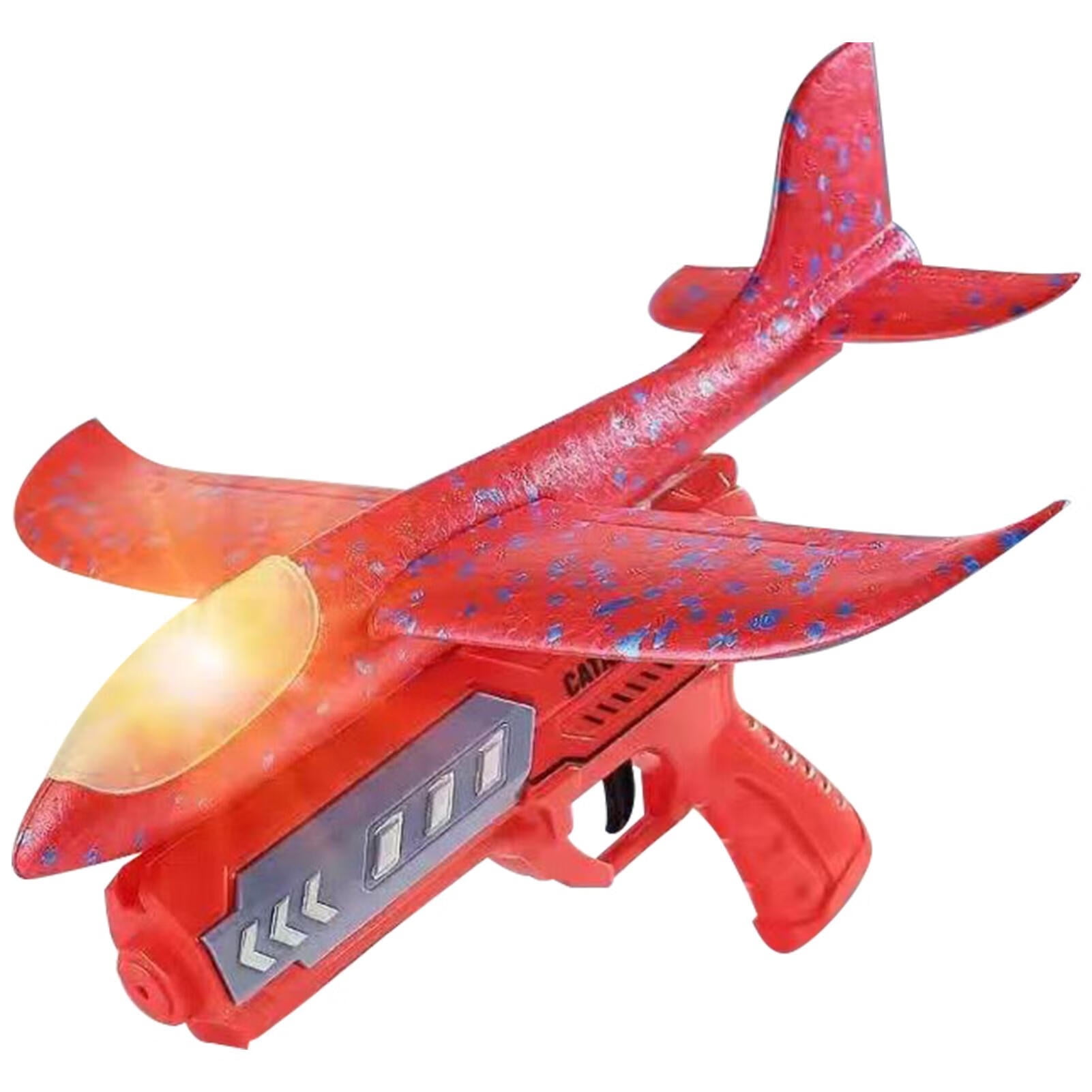 Airplane Launcher Toys 2 Flight Modes Toy Fun Outdoor Toys Foam Plane Launcher with LED