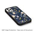 thumbnail image 5 of Compatible with iPhone 15 case Soft TPU Glossy Flower Pattern Phone Case for Women and Girls, 5 of 5