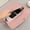 Pink, variant on Sktrjpolfis A4 Leather Document Bag, Waterproof File Folder with Removable Hand Strap, 13x9.4in Organizer for Office Business Travel