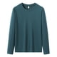 thumbnail image 2 of Sudadera de cuello redondo con forro polar para hombre: manga larga, corte ajustado, poliéster y spandex, tallas L-XXXXXL, 2 of 4