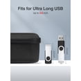 thumbnail image 4 of Funda para memoria USB Luxtude de 61 ranuras, color gris, 4 of 8