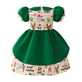thumbnail image 3 of LWNYDPLSD Fancy Christmas Dresses for Girls Cute Christmas Christmas Dress for 7-8 Ballet Dress Clothes for Kids Dress Up Clothes Thanksgiving Outfit, 4-5 Years, 3 of 7
