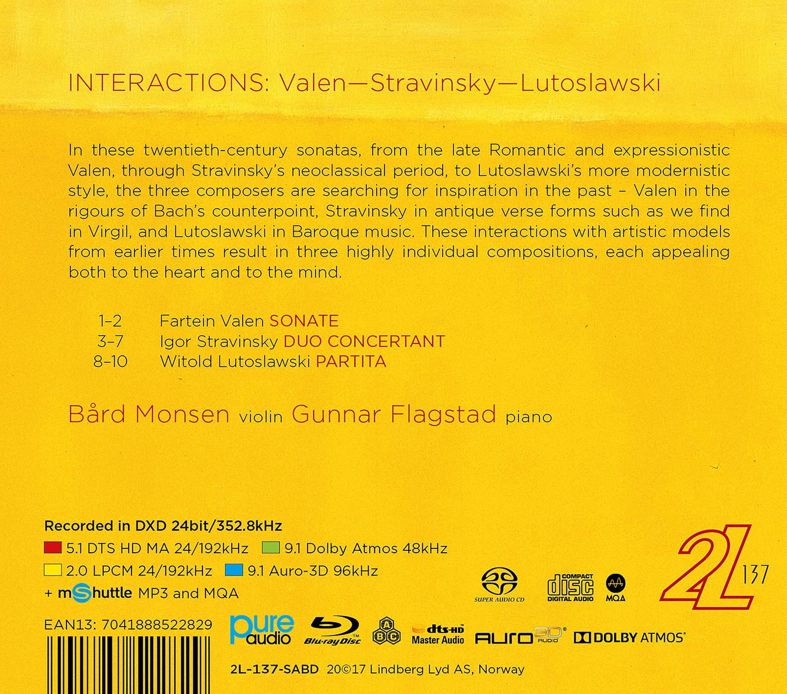 Monsen / Flagstad - Interactions - Music & Performance - Blu-ray