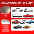 thumbnail image 3 of Espejo retrovisor de coche convexo Utopicar para punto ciego, paquete de 2, 3 of 7