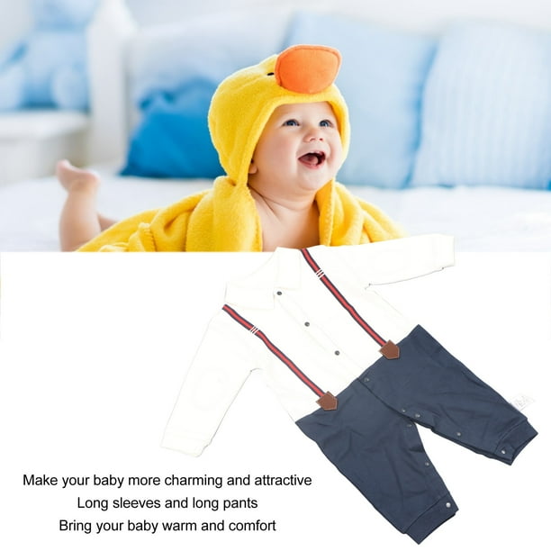 Baby Boy One Piece Jumpsuit Breathable Baby Boy Jumpsuit Outfit for Spring