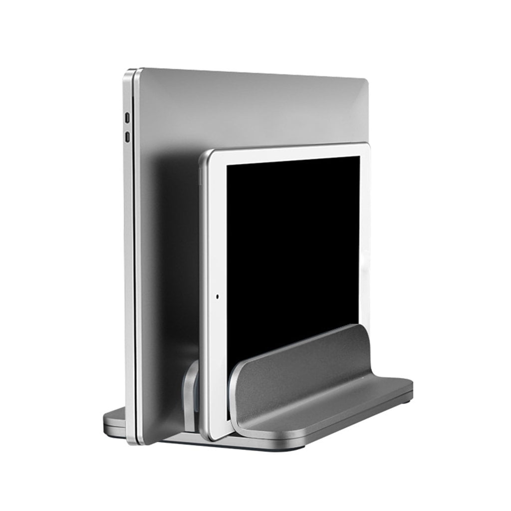 Vertical Adjustable Laptop Holder Width Adjustable Premium Vertical Laptop Stand Desk Management