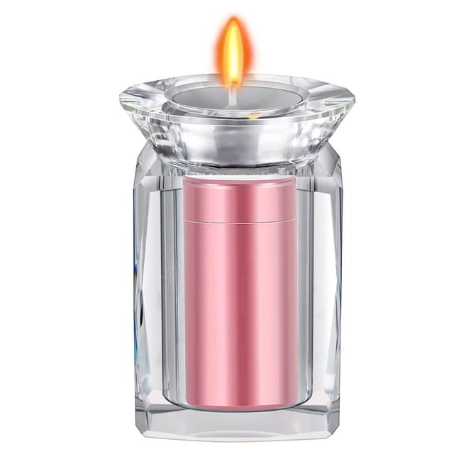 SIfdSeng Transparent Keepsake Memorial for Small Cats Storage Container