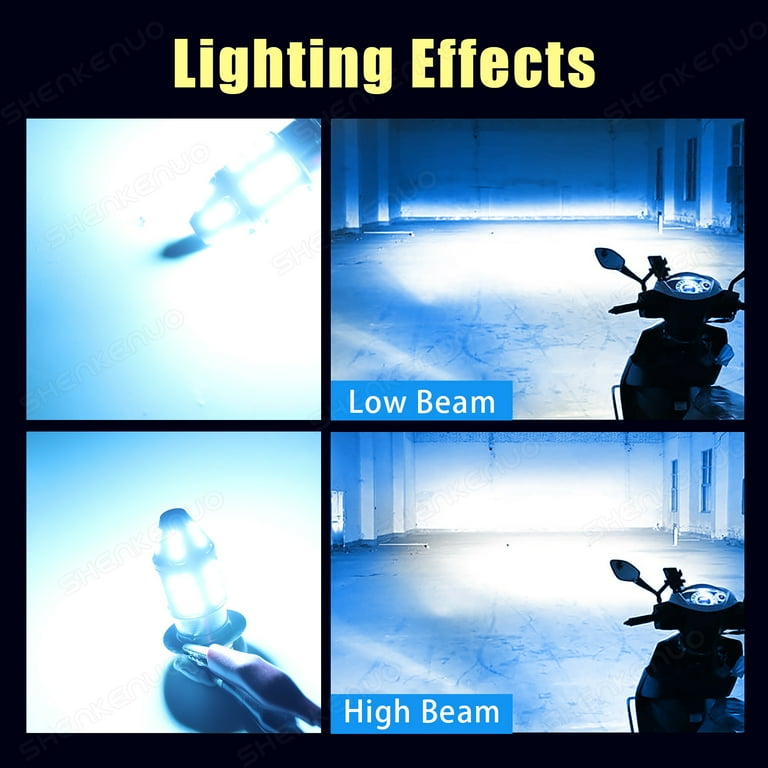 For Suzuki LTZ 400 Z400 QUADSPORT 2003–2008 LED HeadLight Bulbs