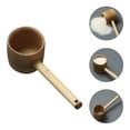 thumbnail image 3 of EeaseMX Cucharón de bambú para ceremonia del té, cucharón de agua de mango largo, cucharón de agua profesional, 3 of 7