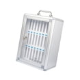 thumbnail image 4 of Caja de seguridad portátil de aleación de aluminio para teléfono móvil, ideal para aulas, oficinas y exámenes. 24 ranuras, 4 of 8