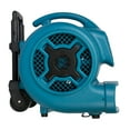thumbnail image 2 of XPOWER X-830H 1 HP Air Mover, Carpet Dryer, Floor Fan, Blower with Telescopic Handle and Wheels, 2 of 7