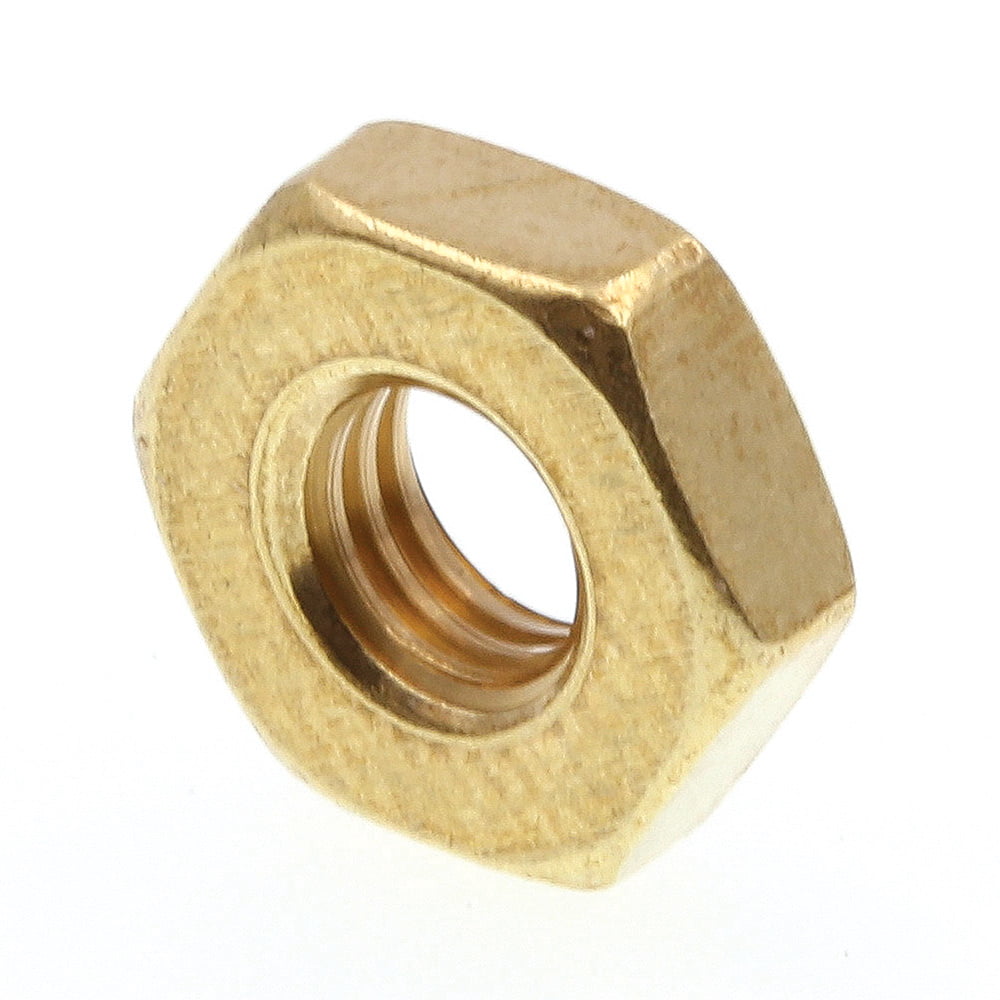 Free Shipping 6-32 Brass Machine Screw Hex Nuts 100 Pieces 100 Solid Brass 