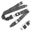 thumbnail image 1 of SafeTBoy 314401 2 Point Gray Standard Buckle Lap Seat Belt with Mounting Hardware, 1 of 1