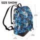 thumbnail image 2 of Fotbe Turtle，Shell Algae Starfish Coral Mochila Bolso con Estampado para Mujer, Mochila Antirrobo de Nylon Impermeable, Bolsa Ligera de Hombro, 2 of 4