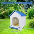 thumbnail image 5 of YongCo Weatherproof Poultry Shelter Chicken Coops With Removable Bedding Tray And Sloped Roof Designs For Outdoor Weatherproof, 5 of 21
