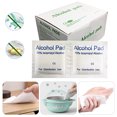 thumbnail image 4 of 100Pcs Portable Clean Swabs Pad Hand Wet Wipes Cleanser Wash Tissue for Home Skin Cleaning Care, 4 of 10