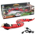 thumbnail image 4 of Juguete para gatos Carga USB Detección inteligente Serpiente Juguetes Juego Juguete para gatos de interior Perros, 4 of 5