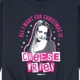 thumbnail image 3 of Mean Girls - Christmas Cheese Fries Graphic Fleece Sweatshirt, 3 of 5