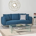 thumbnail image 1 of Navy Blue Sofa, 1 of 5