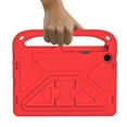 thumbnail image 5 of SaniMore for Lenovo Tab M10 Plus 3rd Gen 10.6" 2022 EVA Kids Case, Skid-Proof Texture Case with Holder & Foldable 2 in 1 Kickstand Pencil Holder Shockproof Protective Case for Boys Girls, Red, 5 of 6