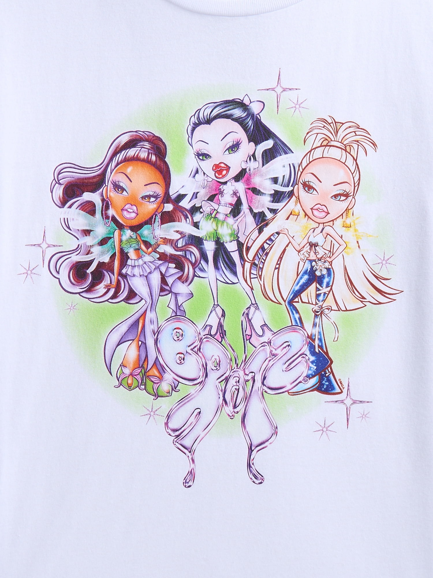 Bratz Girls Graphic Tee with Short Sleeves, Sizes 4-16