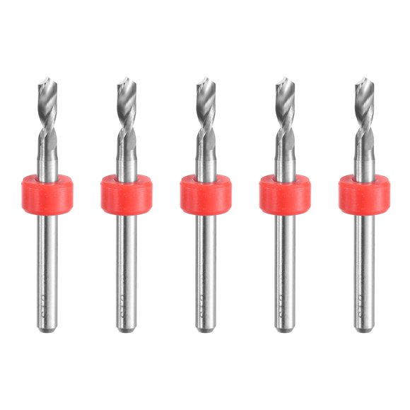 Uxcell PCB Drill Bits 2.85mm Tungsten Carbide Rotary Tool Jewelry CNC 5 Pcs
