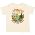 thumbnail image 3 of Inktastic Yellowstone National Park Vintage Design Boys or Girls Toddler T-Shirt, 3 of 5
