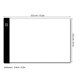 thumbnail image 2 of A4 High Brightness LED Light Board, Stepless Dimming, Clear Acrylic, USB Interface, Drawing Tracing Board, A4 Stepless Dimming & Power Cord, 2 of 4