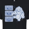 thumbnail image 3 of Disney - Lilo & Stitch - Sketched Faces of Stitch - Juniors Cropped Cotton Blend T-Shirt, 3 of 5