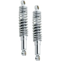 SEBLAFF 1 Pair 12.5 320mm Motorcycle Universal Rear Shock Absorbers Replacement for Suzuki Yamaha Sportster XL883 1200 Kawasaki 90cc 110cc 125cc 150cc Dirt Bike Go Kart ATV Sliver
