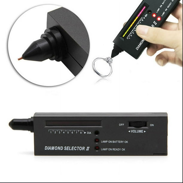 Probador de diamantes de mano, Selector de diamantes de mano con detector Selector Detector de diamantes Durabilidad mejorada
