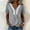 Gray, variant on Msgweeeg Short Sleeve Tops Summer Tall Womens Clothing V Neck Lace Regular Fit Stylish Vacation Womens Casual Shirts