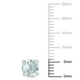 thumbnail image 2 of Everly Women's Aquamarine Sterling Silver Earrings, 2 of 6