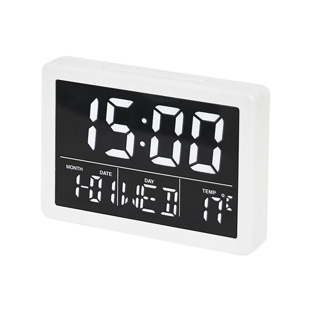 Despertador Digital Despertador Led Eléctrico Brillo Ajustable Volumen Reloj Multifuncional Scienceny TO005259-01