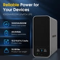thumbnail image 3 of UPS GOLDENMATE 1000VA 600W con batería LiFePO4 y 8 tomas, 3 of 9