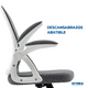 thumbnail image 5 of Silla De Escritorio Ergonómica Con Soporte Lumbar Gris Nuvai, 5 of 10