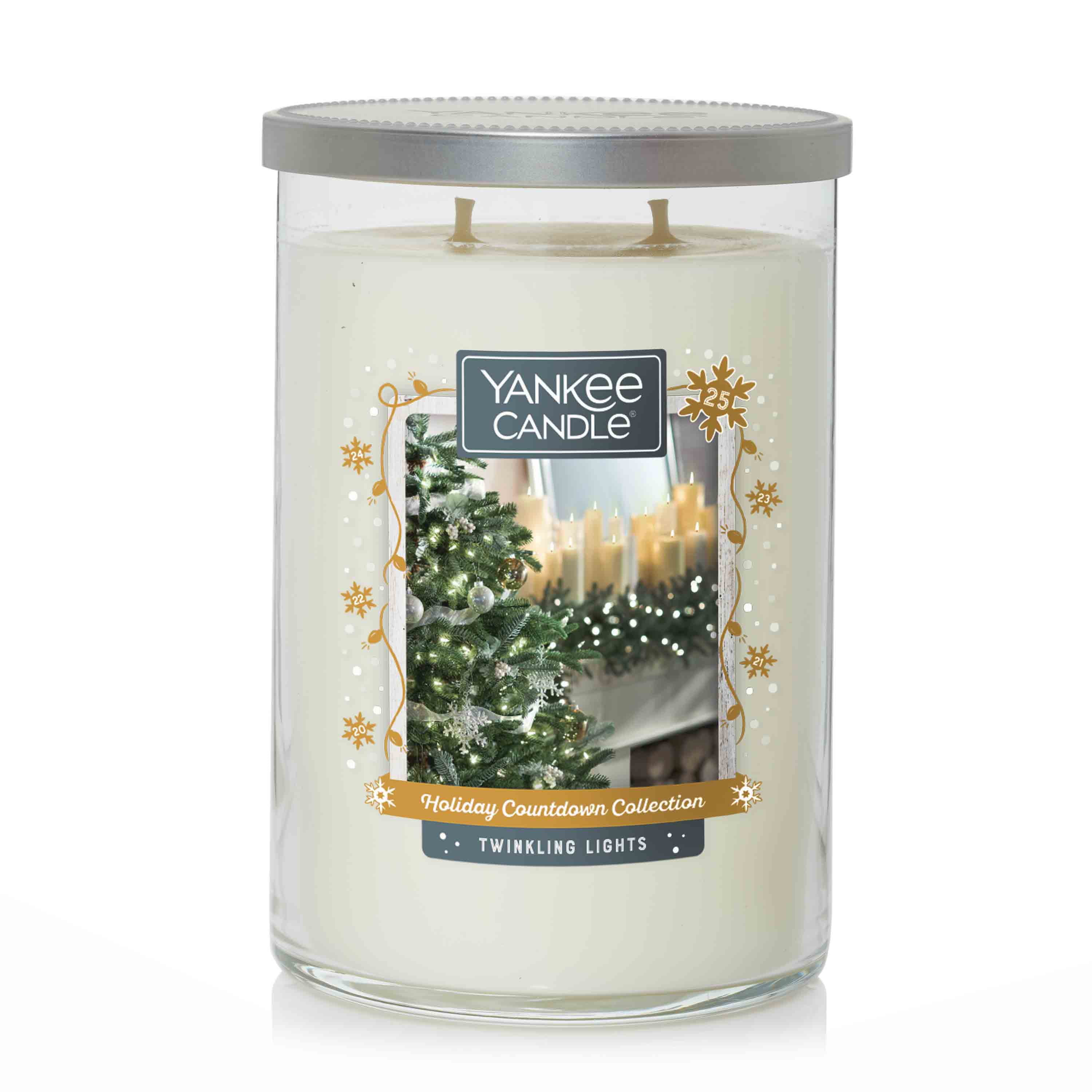 Yankee Candle Twinkling Lights Large 2Wick Tumbler Candle Walmart