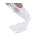 thumbnail image 2 of EeaseMX 5 pares de plantillas ortopédicas transparentes tipo O/X para el talón, autoadhesivas y absorbentes de gel, para hombres (talla S), 2 of 7