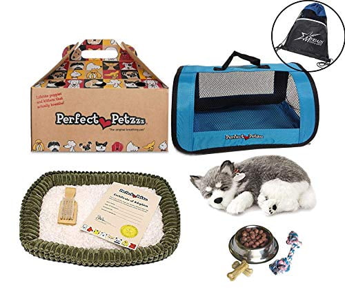 stuffed dog that breathes