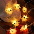 thumbnail image 2 of Halloween Pumpkin String Lights Pumpkin Lights For Halloween Decorations Orange Jack O For Fall Backyard Party Porch Tree, 2 of 8