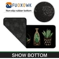 thumbnail image 6 of Cactus Kitchen Rug Set,Summer Farmhouse Decorations Black Pattern Runner Rugs with Rubber Backing,Throw Rugs Washable for Kitchen Sink,Standing Desk,Cute Kitchen Rugs, 6 of 6