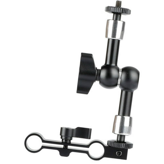 CAMVATE Flexible 7" Articulating Magic Arm with 15mm Dual Rod Clamp
