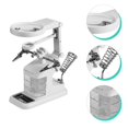 thumbnail image 3 of Lindbes LED Light Magnifier Station Magnifying Glass Stand Magnifier Welding Stand, 3 of 7