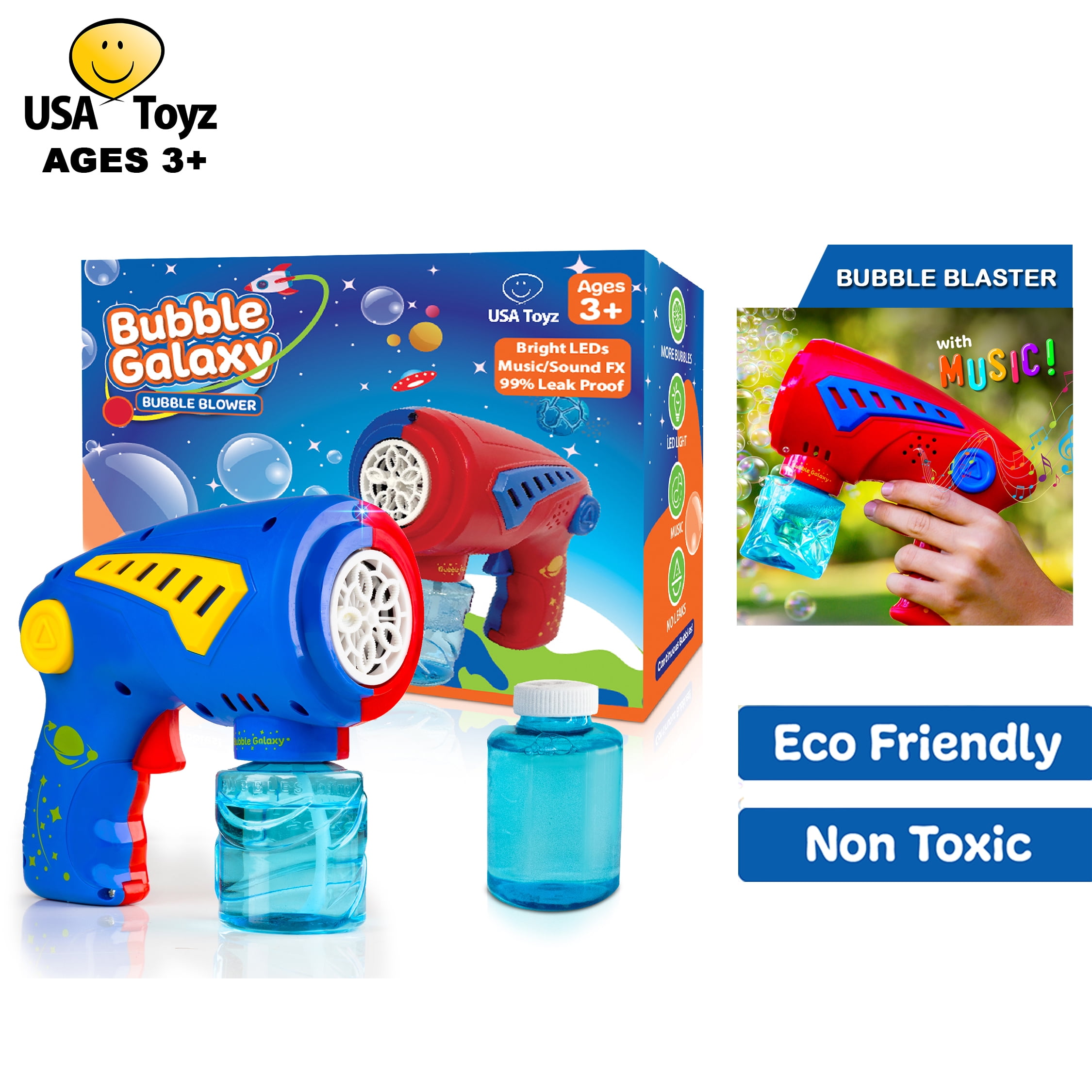 Bubble Blower and Blaster Single Pack — USA Toyz