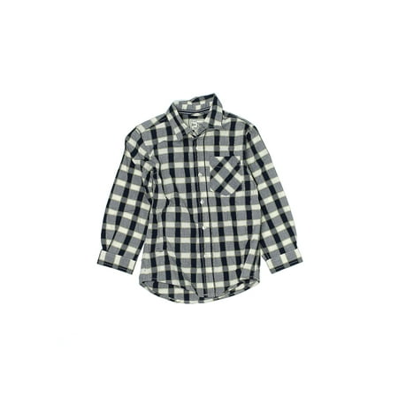 

Pre-Owned The Children s Place Boy s Size 4T Long Sleeve Button-Down Shirt