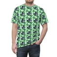 thumbnail image 5 of Mardi Gras Fleur Di Lis Camo T-Shirt - Light Green, 5 of 7